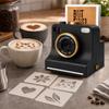 One-Touch Latte Art Stencil Camera 3D Printed 8 Coffee Pattern Plates Cappuccino Decoration
