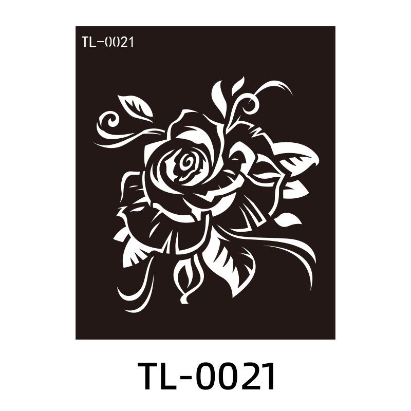 Beauty Sticker Hollow Tattoo Sticker Juice Inkjet Tattoo Template Diy