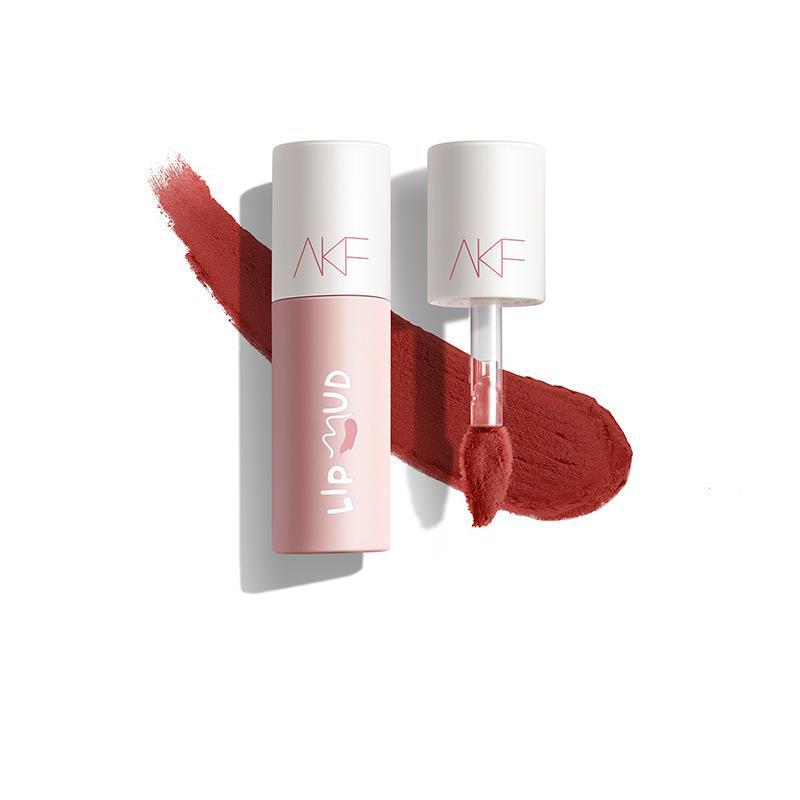 AKF Lip Mud Gloss: Matter, Mehrfarbiger Lippenstift für Studenten - Herbst/Winter Kollektion
