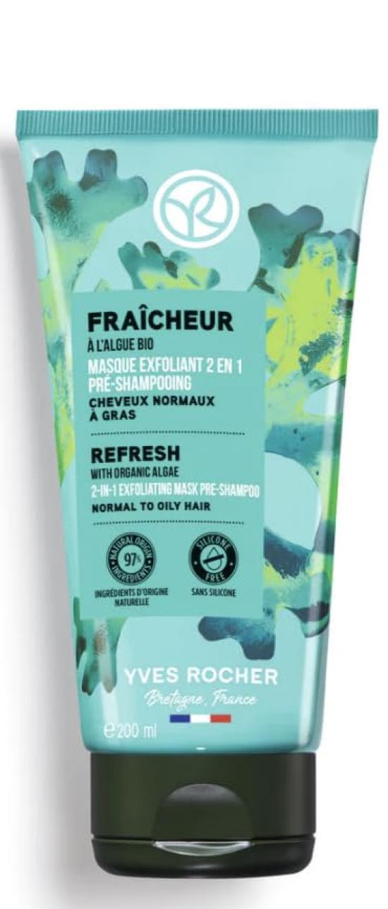 

Yves Rocher Healthy Scalp Head Scrub Mask Pure Refresh 1 bottle