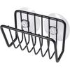 Wall-Mounted Sponge Holder Suction Cup Drain Storage Shelf Sink Shelving  Countertop Storage