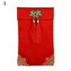 2025 Red Envelope Lucky Money Bag Texture Faux Silk Visiting Relatives New Year Red Envelope for Chinese Spring Festival HongBao