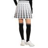 [Callaway] Women's Golf Knit Skirt (Flower Jacquard) / C24228206 / 1030_White (SizeL)