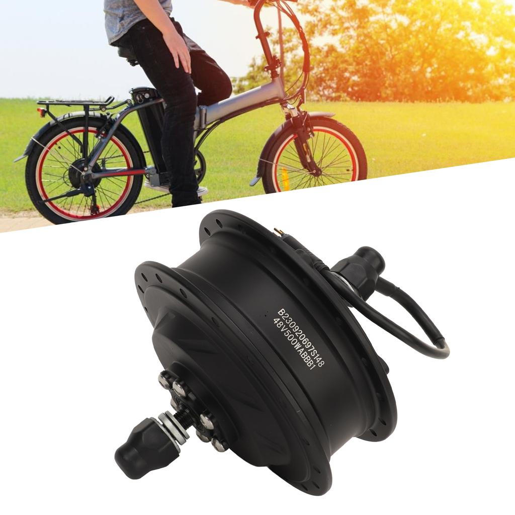 Bike Front Drive Motor Electric Bike Brushless Hub Motors Stainless Steel Easy To Install 48V for Electric Scooter Conversion