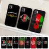 Afghan Afghanistan Flag Phone Case for Iphone 13 8 7 6S Plus X 5S SE 2020 XR 11 12 Mini Pro XS MAX