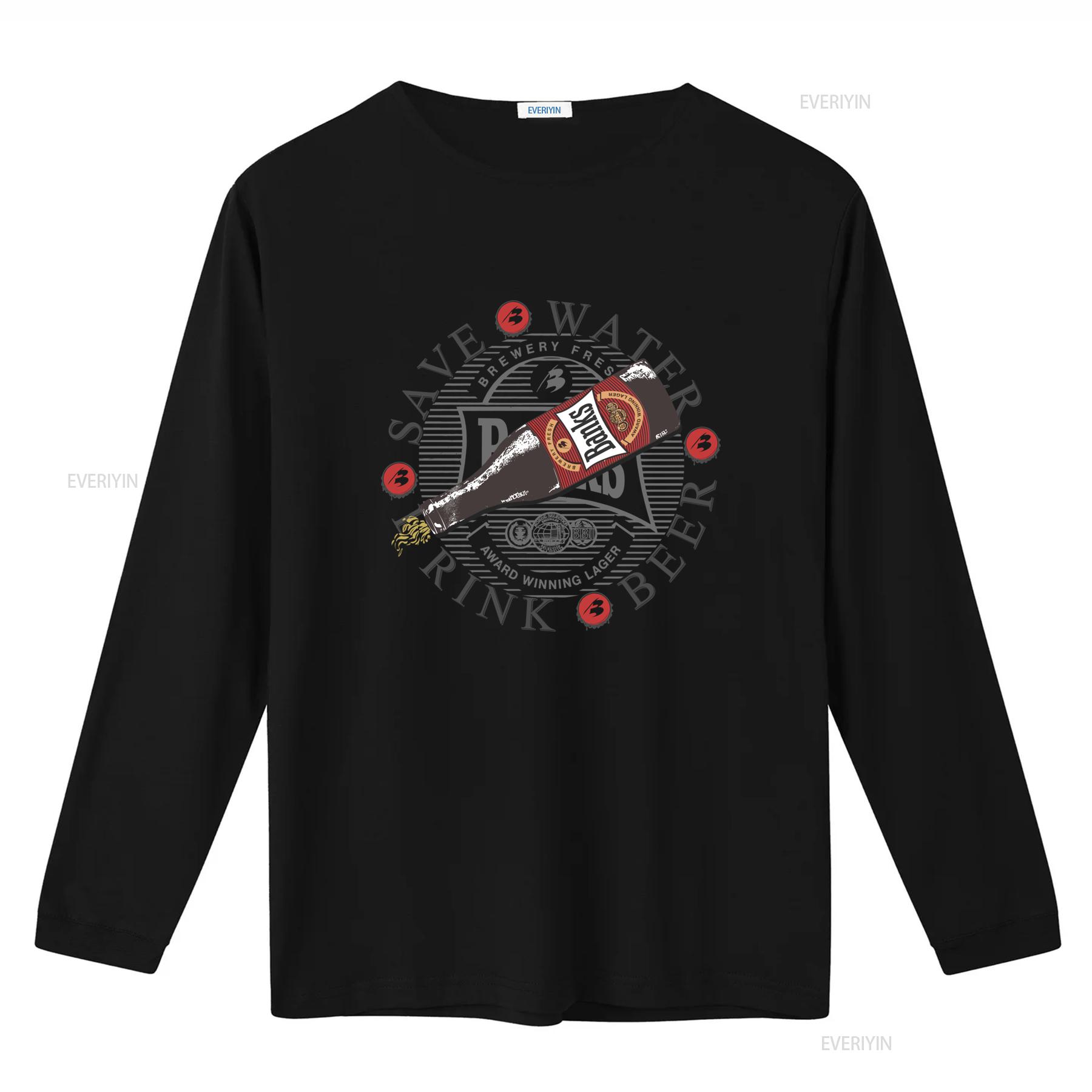 

Vintage 90s Banks Beer T Shirt Save Water Drink Design Size L vintage Washed Soft Unisex Stretched Top For Everyday Wear 2XL