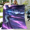 World of Warcraft, WOW Game Gamer Soft Plush Blanket,Flannel Blanket Throw Blanket for Living Room Bedroom Bed Sofa Picnic Cover