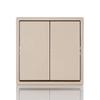 Design Modern Placă Mare 80*80mm 2 Module 1 Cale 2 Căi Comutatoare cu Buton de Apăsare pentru Lumină de Perete 250v 10a Comutator de Pornire