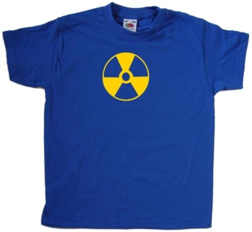 Nuclear Radiation Radioactive Kids T-Shirt