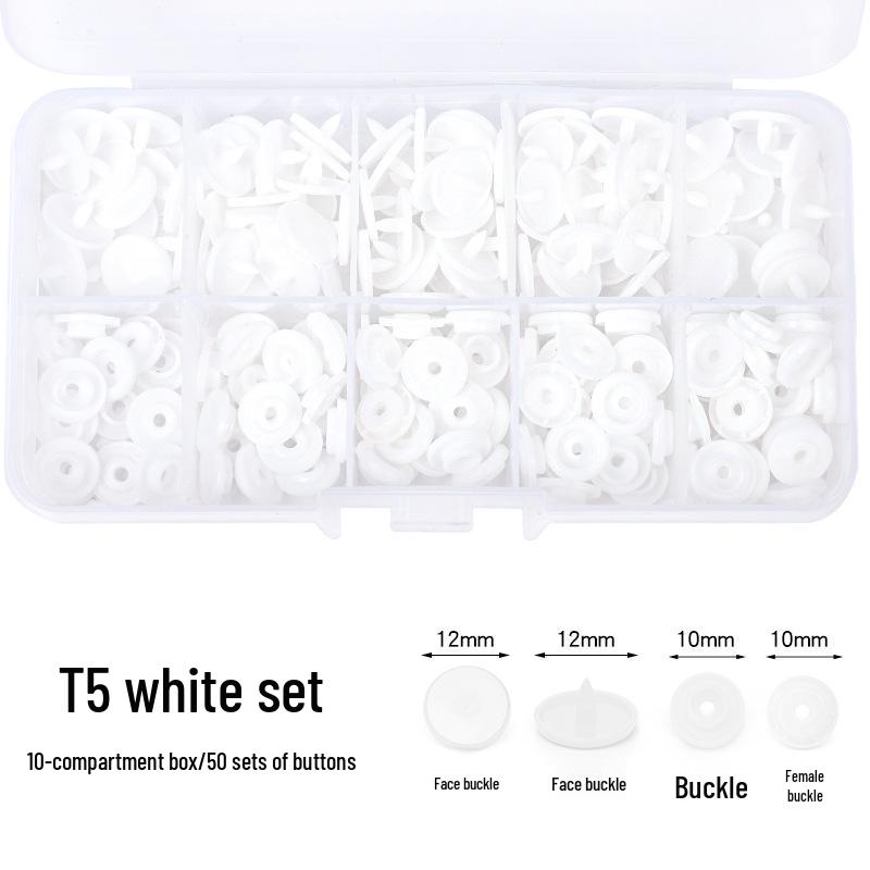 Κουμπώματα Κουμπωτά για Μωρά: Κρυφά Κουμπώματα Κλιπ Χωρίς Ράψιμο για Παιδικά Ρούχα