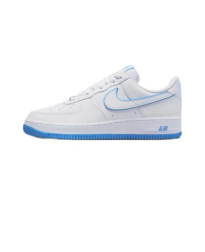 Nike Air Force 1 '07 Shoes White University Blue AF1 DV0788-101