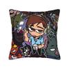 Dispatch Game Characters Pillow Case  Funny Pillow Cover Square Pillowcases For Living Room Sofa