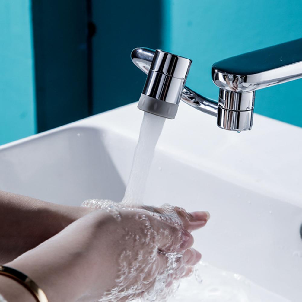 1080 Rotating Rotatable Spray Attachment Swivel Faucet Extender 2 Mode Splash Filter Extension Multifunctional Stainless Steel China Mainland