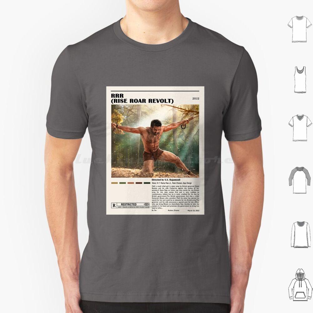 Rrr  Rise Roar Revolt  T Shirt Men Women Kids 6xl Rrr National Forest Telugu Ntr Rrr Movie Tollywood Bollywood Ram Charan S