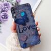 For Infinix Hot 8 Phone Case Hot 8 Lite Hot8 X650 X650C X650B X650D Elegant Floral Cat Pattern Black Silicone Soft TPU Cases