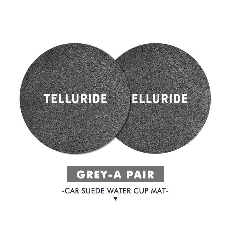 For KIA Car Interior Coasters Water Cup Slot Non-Slip Mat Shockproof Pad Soul Stonic Picanto Proceed Sorento Cerato Sedona rnqt40