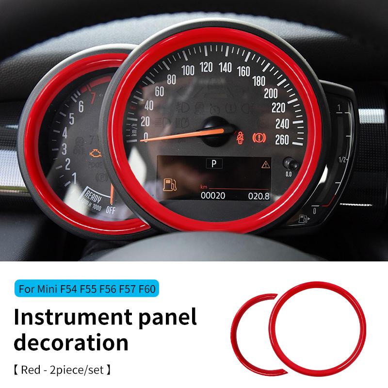 Car Tachometer Decoration Cover For MINI Cooper S F54 F55 F56 F60 Countryman Dashboard Panel Frame Cover Trim Car Accessories