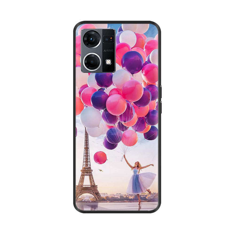 For Oppo F21 Pro CaseTPU Bumper Soft Silicone Bumper Back Phone Cases for OPPO F21 Pro Reno 7 Reno7 4G Case Cover Fundas Coque