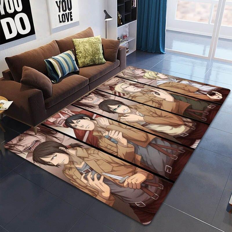 Atak na tytana skrzydła wolności dywan z kreskówek dywan dla dzieci salon sypialnia piękny dywan antypoślizgowa wycieraczka do butów