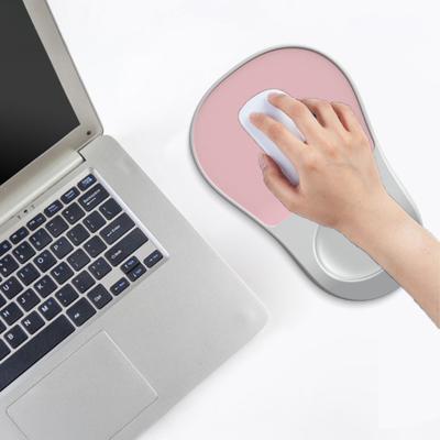 Apoio de Pulso para Mousepad Ergonômico Antiderrapante Alívio da Dor no Pulso Mousepad para Computador Portátil com Almofada de Suporte para Pulso Acessório de PC