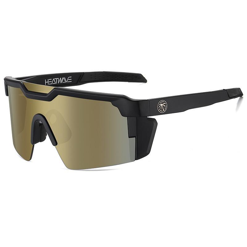 Lunettes de cyclisme Heatwave Z87 HW09 Lunettes de soleil tendance pour sports de plein air Lunettes de sécurité Verres résistants aux rayures Pour le travail
