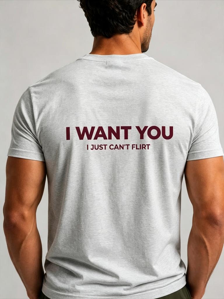 I Miss You I Cant Wear The Flirtatious Tshirt The Tshirt With An Introverted Style Print Its A Casual Streetwear Style