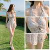 Badeanzug Strandbademode Wasserdicht Sommer Strandkleid Damen Strandbekleidung Schwimmrock Sommer