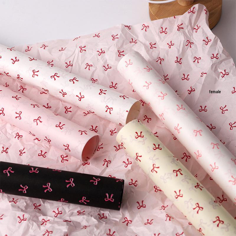 Exklusives florales Seidenpapier zum Einwickeln und Auslegen