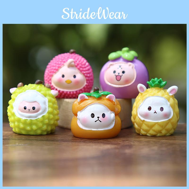 Fruit Zodiac Series Resin Toys For Visual Sensory Development In Creative Play