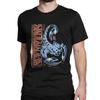 Unisex Women Printed Tshirt Heavy Metal Scorpions Cotton Tees Short Sleeve Hard Rock Band T Shirt Round Collar Clothes Graphic
