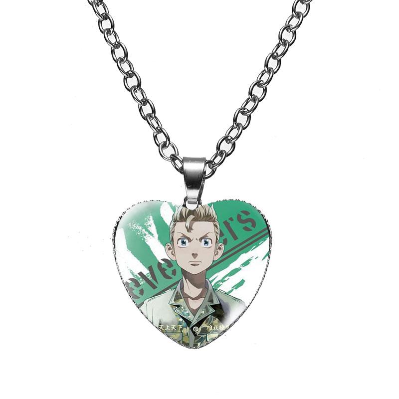 

Ожерелье в виде сердца Мстителей Токио Токио Мстители Ханагаки Будо персонаж косплэй стеклянный круглый кулон мужские ювелирные изделия в стиле аниме China