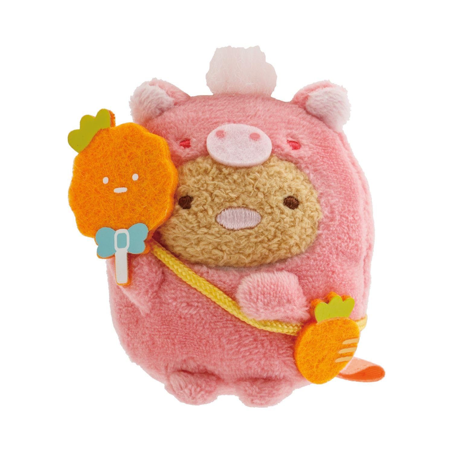 Sumikkogurashi - год нового мини-плюша Тонкацу San-X 2026 Лошадь! Год