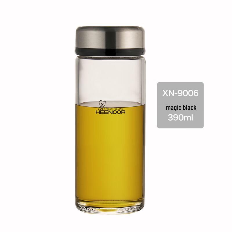 Xinuo Portable Single-Layer Borosilicate Glass Tea Cup