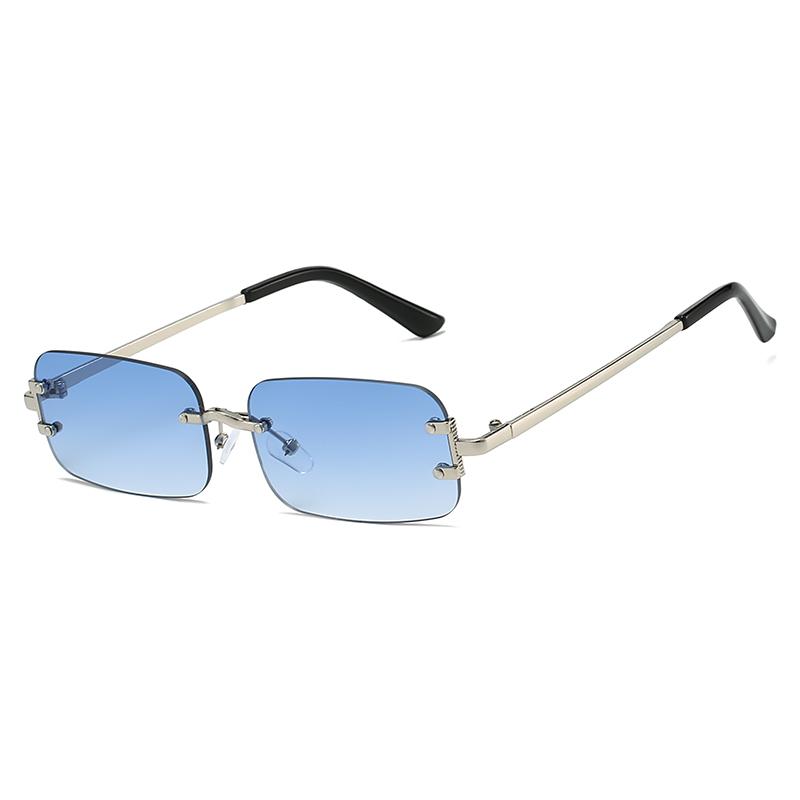 Retro Rimless Sunglasses Women Fashion Brand Sun Glasses Men Vintage Luxury Driving Sunglasses Outdoor Lady UV400 Eyewear