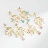 Coconut Tree Ocean Style Ear Studs Fish Starfish Earrings Chic Shell Earrings Studs  Holiday