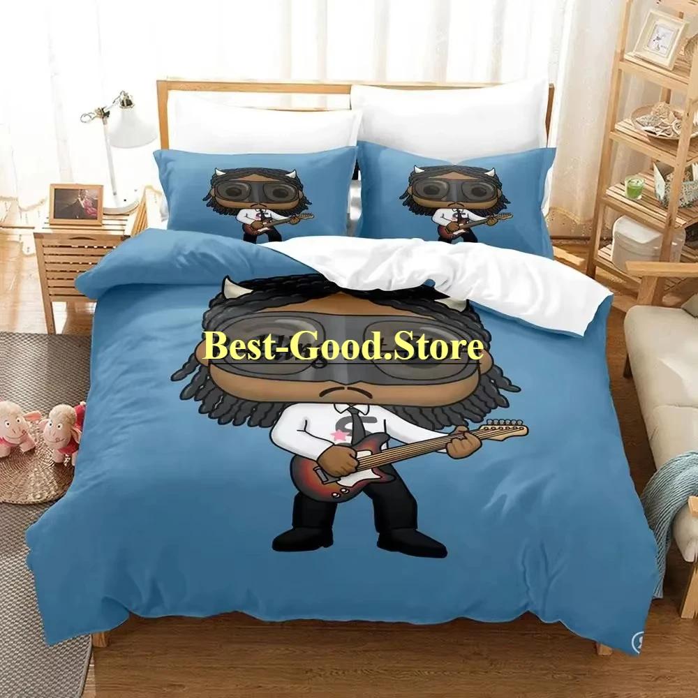 

Steve Lacy Beding Set Single Twin Ful Quen King-Sized Dimensionsd Dimensions Bed Linen Set Aldult Kid Bedrom Duvetcover Sets 3D Print Anime Bed Shet 100*200cm Single