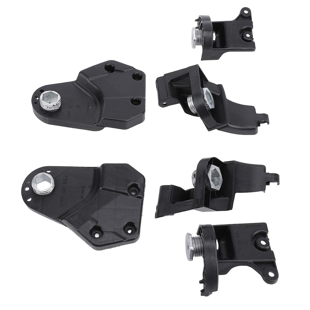 2 Sets Headlight Housing Bracket Repair Kit 2138202200 Left and Right Headlamp Bracket Repair Set