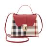 Handheld women's bag Guangzhou women's bag plaid shoulder messenger small bag