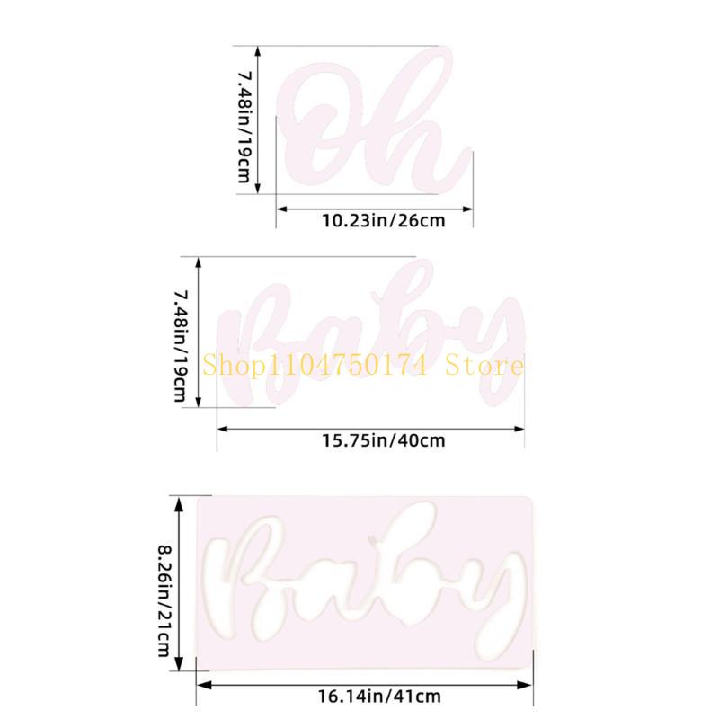 Holz Babyparty Schilder Party Banner für Babyparty Dekorationen, Geschlechtsenthüllung Kulissen Party Fotografie Top Verkauf