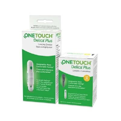 Delica Plus Lancing Device With 25 Free Lancets