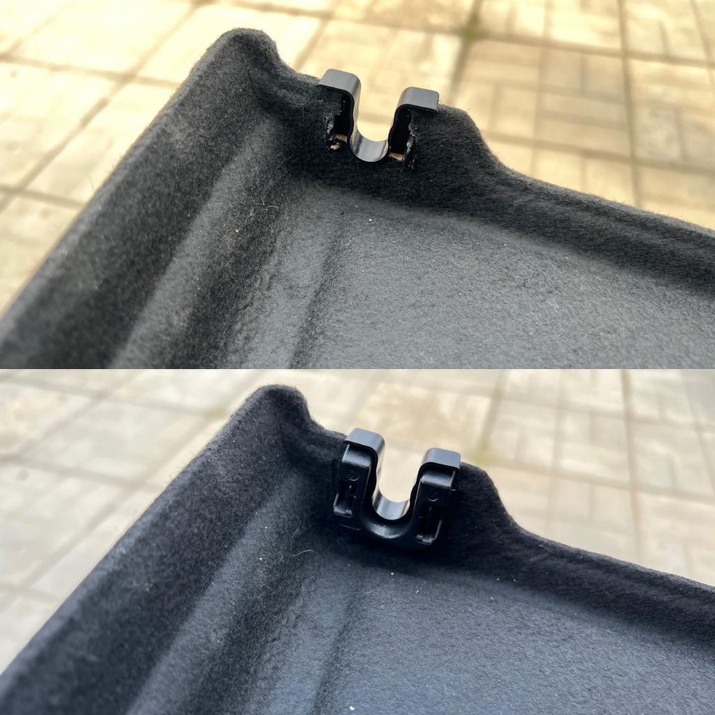 Rear Parcel Shelf Pivot Hinge Clip For Nissan Qashqai Ford Fiesta Focus Citroen C3 Ds3 8A6146698AA 1539663 8795EN 015532109E
