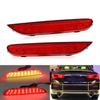 1 Pair Red ABS Car Rear Bumper Reflector 26560-JJ90A