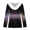 Long Sleeve Shirts For Women Cute Tops Christmas Prints Tees Blouses Casual Plus Size Basic Tops Pullover