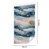 Ink Wallpaper Light Gray, Blue, Turquoise and Gray 50x1000