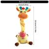 Interactive Dancing Giraffe Plush Toy with Adjustable Volume and Multiple Music Options for Kids