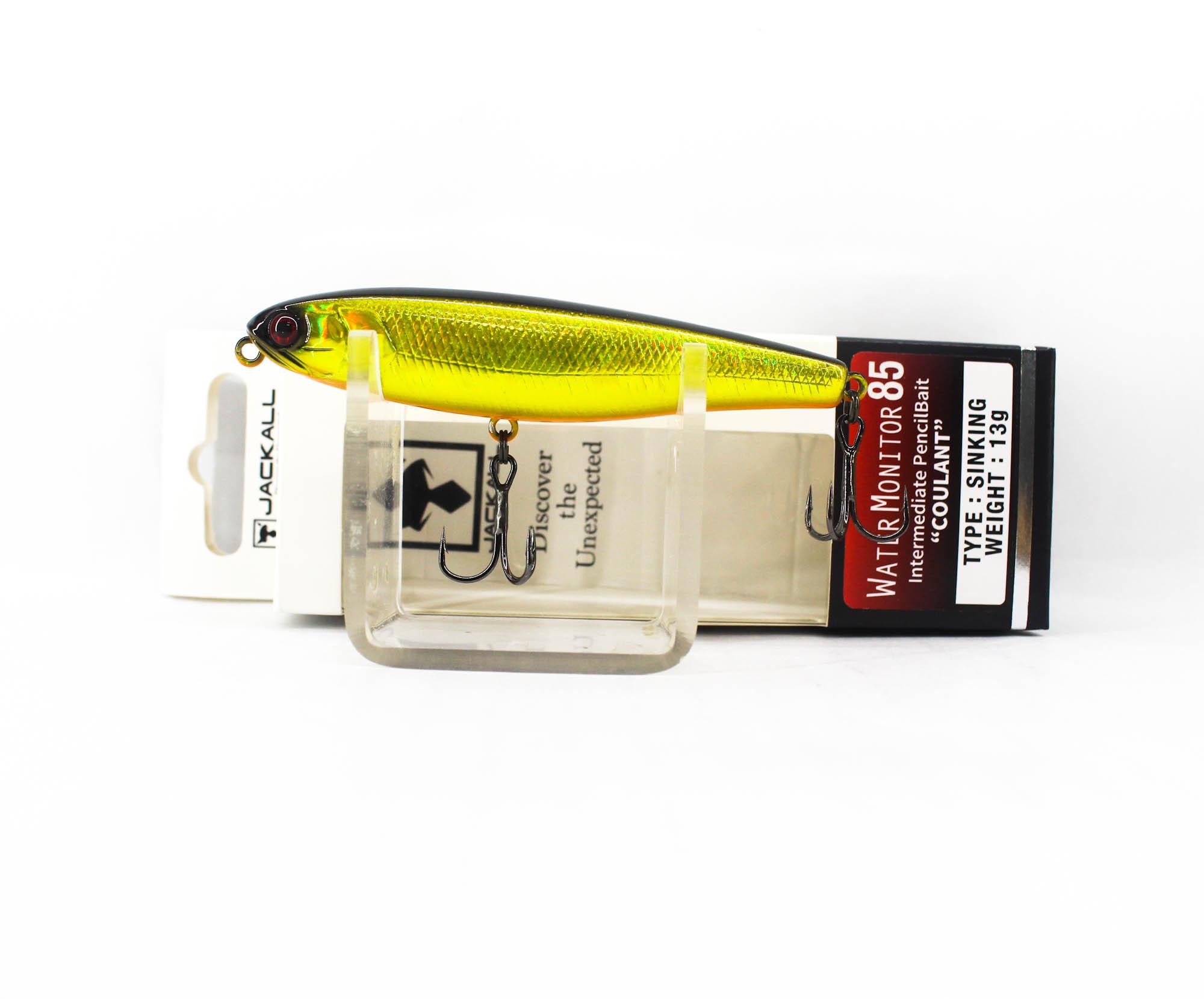 Jackall Water Monitor 85 Sinking Lure HL Gold & Black (9041)