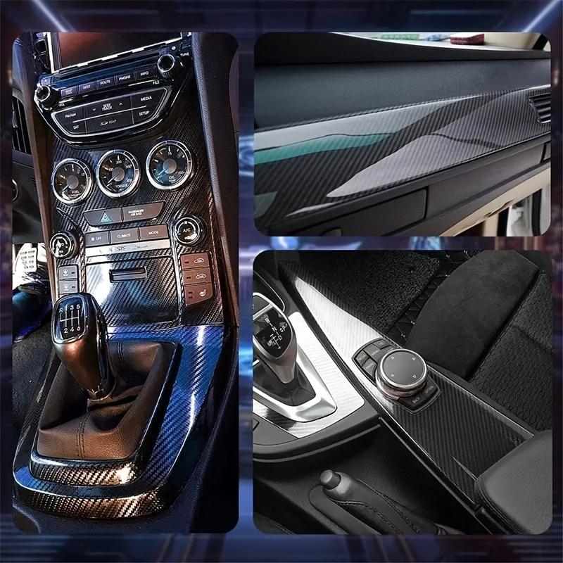 Carbon Fiber Vinyl Wrap for Door Edge & Sill Protection - Waterproof, Scratch-Resistant Guard Strip for Most Cars - Suitable for Exterior Protection