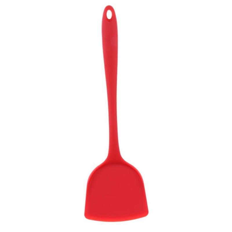 

Пищевой силиконовый шпатель, устойчивый к высоким температурам, антипригарное покрытие, кухонная утварь, кухонные принадлежности, инструменты для приготовления пищи red