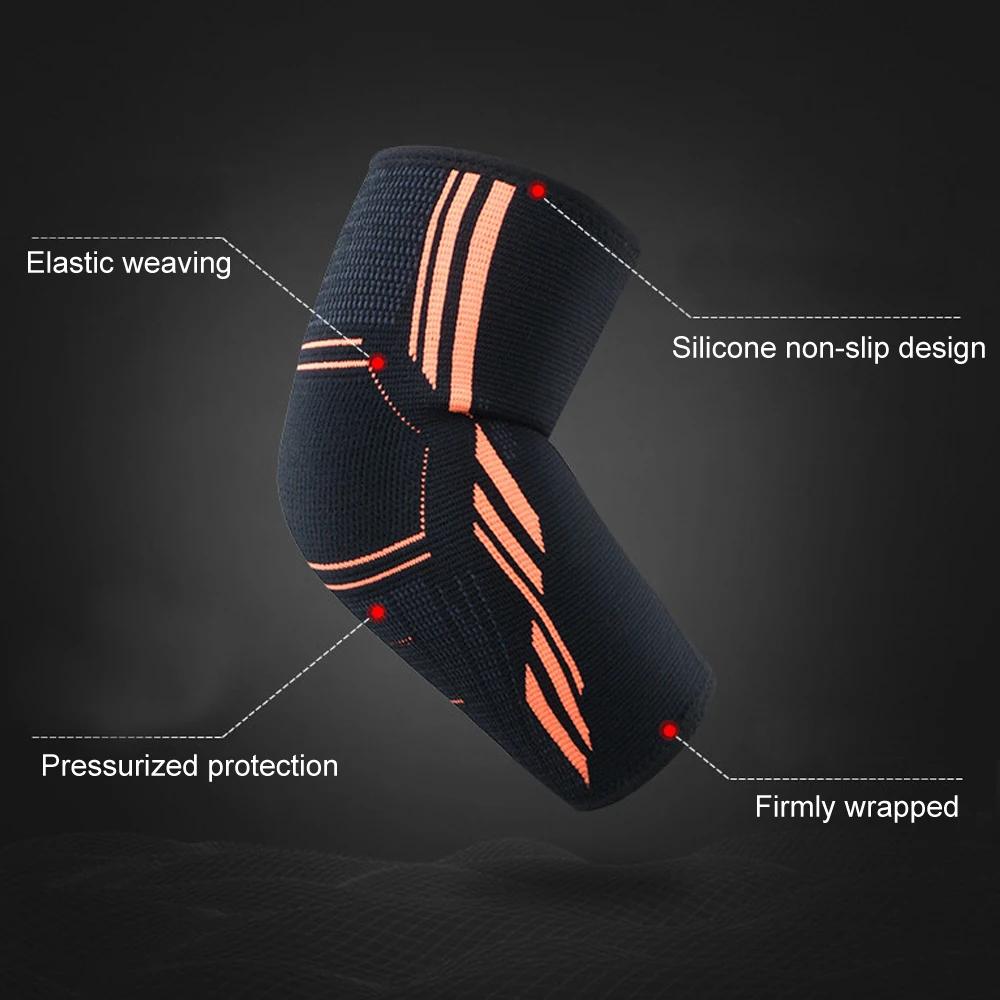 Reduce Pain Elbow Brace Sleeve Compression Arm Sleeve Hot Sale Elbow Brace  Sports Gym