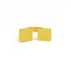 Salircon Vintage Gold Color Square Shape Metal Rings Women Trendy Simple Adjustable Open Knuckle Finger Ring Jewelry Accessories